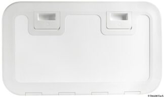 Portello Push Pull bianco 600 x 350 mm - 20.304.00 Osculati Tappi imbarco, portelli