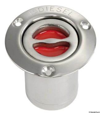 Tappo inox imbarco Diesel 80 mm - 20.467.03 Osculati Tappi imbarco, portelli
