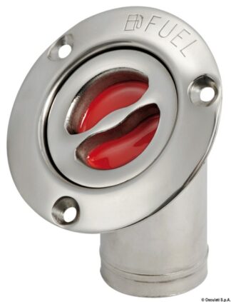 Tappo imbarco inclinato Fuel 38 mm - 20.470.00 Osculati Tappi imbarco, portelli