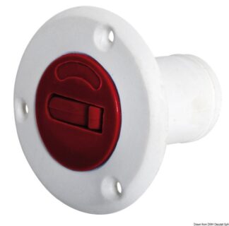 Tappo nylon Fuel rosso 50 mm - 20.669.02 Osculati Tappi imbarco, portelli