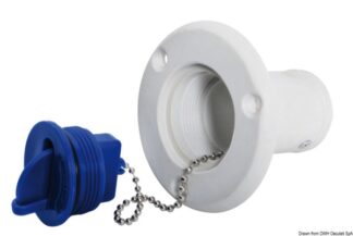 Tappo nylon Water azzurro 38 mm - 20.669.05 Osculati Tappi imbarco, portelli