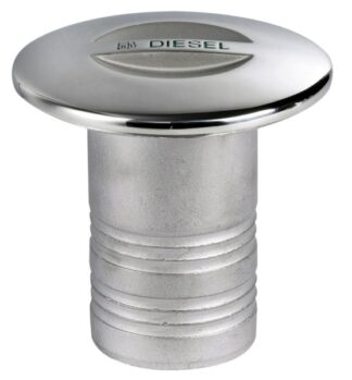 Tappo inox a filo Diesel 50 mm - 20.866.31 Osculati Tappi imbarco, portelli
