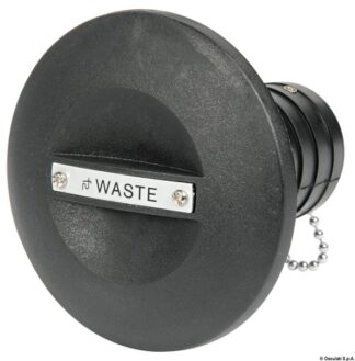 Tappo nylon Waste 38 mm - 20.868.05 Osculati Tappi imbarco, portelli