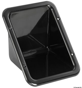 Vano nero ad incasso nero per tappi - 20.899.50 Osculati Tappi imbarco, portelli