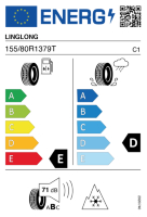 Pneumatici Auto Invernali LINGLONG WIN-HP 155/80 R13 79 T - immagine 2