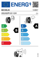 Pneumatici Auto Estivi MICHELIN PRIM-5 265/60 R18 110H - immagine 2
