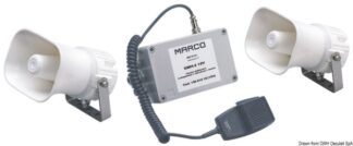 Tromba con fischio 112 dB 24 V a 2 altoparlanti - 21.428.24 Osculati Avvisatori acustici