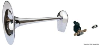 Tromba omologata RINA 24V 20/75 m, cromata - 21.441.02 Osculati Avvisatori acustici