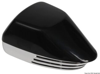 Tromba ABS cromato e nero 12 V - 21.450.00NE Osculati Avvisatori acustici