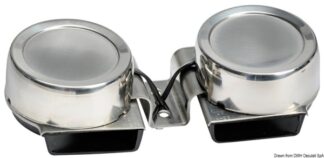 Tromba inox doppia compatta - 21.451.52 Osculati Avvisatori acustici