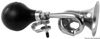 Tromba a pera ottone cromato curva - 21.453.02 Osculati Avvisatori acustici