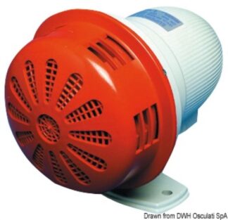 Sirena 24 V Supercelere - 21.466.01 Osculati Avvisatori acustici