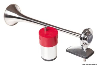 Tromba Fiamm Bora 24 V con compressore - 21.469.24 Osculati Avvisatori acustici