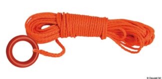 Cima levilene gallegg. con anello emergenza - 22.407.30 Osculati Zattere, salvagente, tender