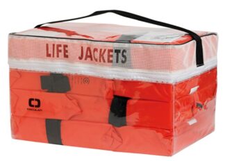 Contenitore in PVC per 4 giubbotti - 22.409.30 Osculati Zattere, salvagente, tender