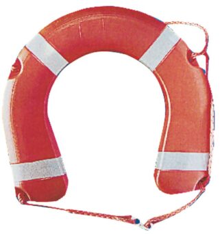 Salvagente rigido a ferro di cavallo omologato D.M. 385/99 - 22.420.00 Osculati Zattere, salvagente, tender