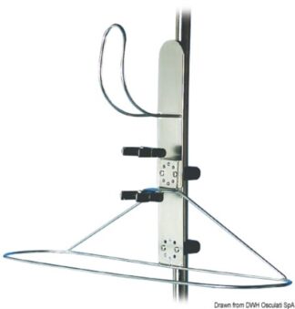 Supporto telescopico per anulare - 22.427.00 Osculati Zattere, salvagente, tender