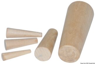 Serie di 10 coni in legno 8-38 mm - 22.803.80 Osculati Zattere, salvagente, tender