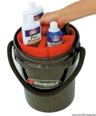 Vano porta-detersivi - 23.888.04 Osculati Kit pulizia, teleria