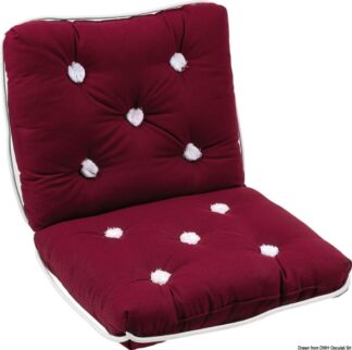 Cuscino con schienale bordeaux - 24.430.23 Osculati Cuscini