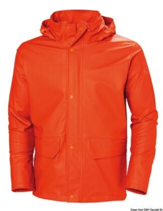HH Gale Rain Jacket arancio 3XL - 24.502.16 Osculati Helly Hansen