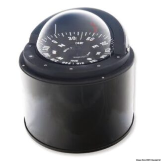 Bussola Riviera B6/W4 6" nera/rosa nera - 25.003.10 Osculati Bussole
