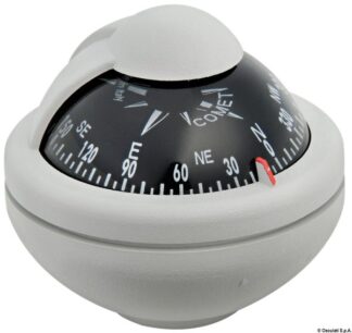 Bussola Riviera Comet 1 da 2" grigia con staffa - 25.006.03 Osculati Bussole