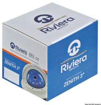 Bussola Riviera BZ1-2022 nera,rosa nera piana - 25.014.30 Osculati Bussole
