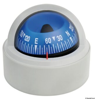Bussola Riviera 2" 1/2 BS1 blu/grigia - 25.025.10 Osculati Bussole