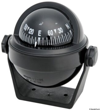 Bussola Riviera 2" 1/2 BS2 nera/nera - 25.025.20 Osculati Bussole