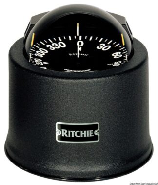 Bussola Ritchie Globemaster 5" chiesuola nera/nera - 25.085.11 Osculati Bussole