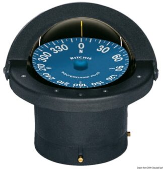 Bussola Ritchie Supersport 4"1/2 nera/blu - 25.087.02 Osculati Bussole