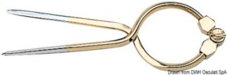 Compasso ottone 177 mm - 26.141.62 Osculati Binocoli, carteggio