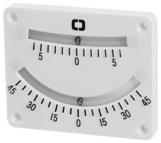 Inclinometro a doppia bolla 101x82 mm - 26.700.87 Osculati
