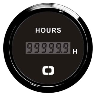 Contaore digitale nero/nera - 27.320.36 Osculati Strumentazione motore ed impianti