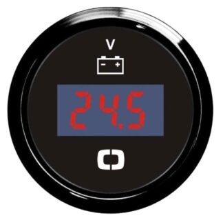 Voltmetro digitale 8/32 V nero/nera - 27.320.40 Osculati Strumentazione motore ed impianti