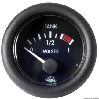 Indicatore acque nere 24 V nero - 27.438.02 Osculati Strumentazione motore ed impianti