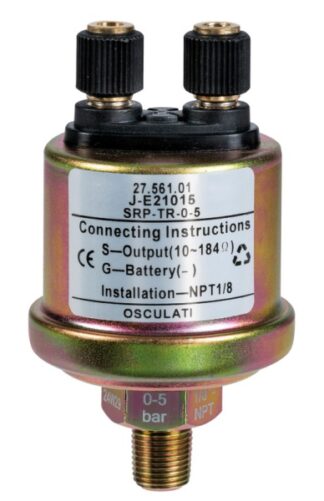 Bulbo olio 5 bar 1/8"-27NPT poli isolati - 27.561.01 Osculati Strumentazione motore ed impianti