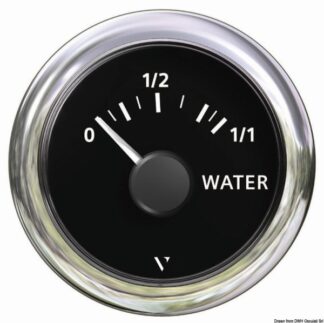 Indicat livello acqua 10/180 Ohm nero - 27.584.01 Osculati Strumentazione motore ed impianti