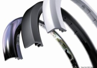 Ghiera tonda nera 52 mm - 27.599.03 Osculati Strumentazione motore ed impianti