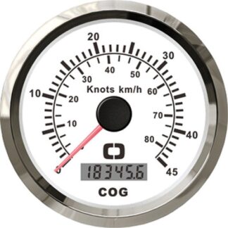 Log con bussola GPS bianco/lucida - 27.780.01 Osculati Strumentazione motore ed impianti