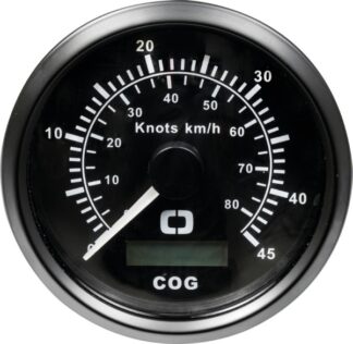 Log con bussola GPS nero/nera - 27.780.02 Osculati Strumentazione motore ed impianti