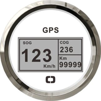 Log con bussola e totalizzatore GPS bianco/lucida - 27.781.01 Osculati Strumentazione motore ed impianti