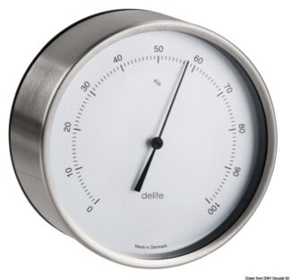 Igrometro Clausen inox satinato/bianco - 28.859.03 Osculati Strumentazione meteorologica