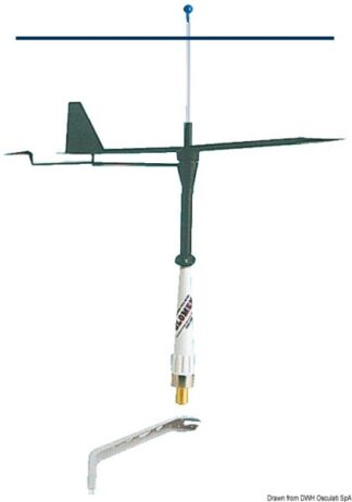 Segnavento Glomex con settori di bolina - 29.106.04 Osculati Antenne VHF e CB