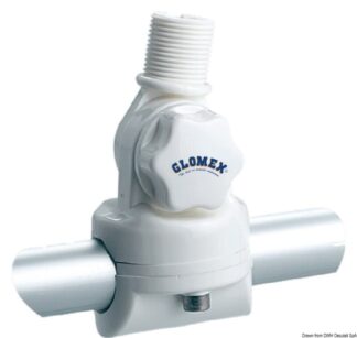 Base snodata Glomex - 29.134.00 Osculati Basi ed accessori per antenne VHF e radar