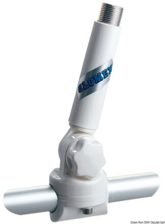Base snodata con prolunga Glomex - 29.147.00 Osculati Basi ed accessori per antenne VHF e radar
