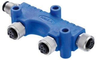 Connettore 2 vie NMEA 2000, 4A 60V - 29.363.04 Osculati Connettori NMEA 200