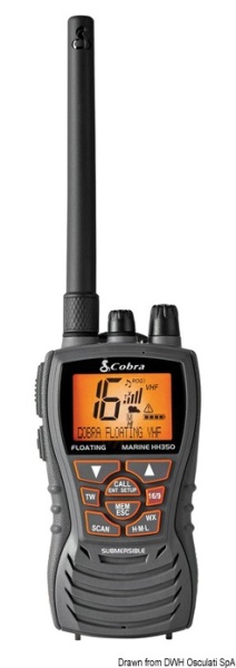 Cobra Bluebound 350E - VHF Portatile - 29.661.09 Osculati VHF portatili ed accessori