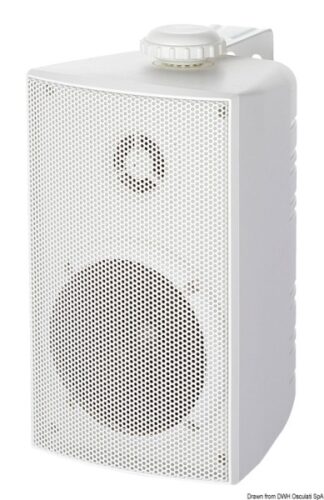 Casse stereo Cabinet bianche - 29.730.01 Osculati Casse altoparlanti stereo impermeabili